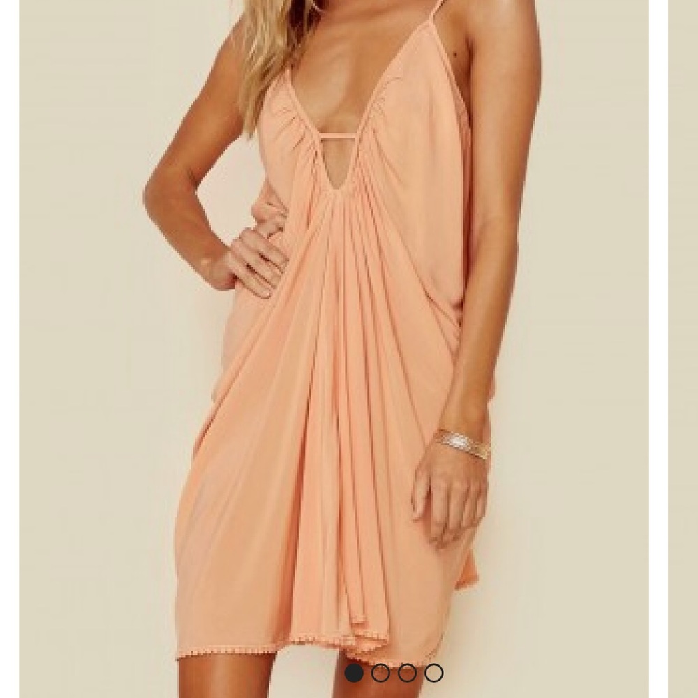 NWT Blue Life Criss Cross Dress